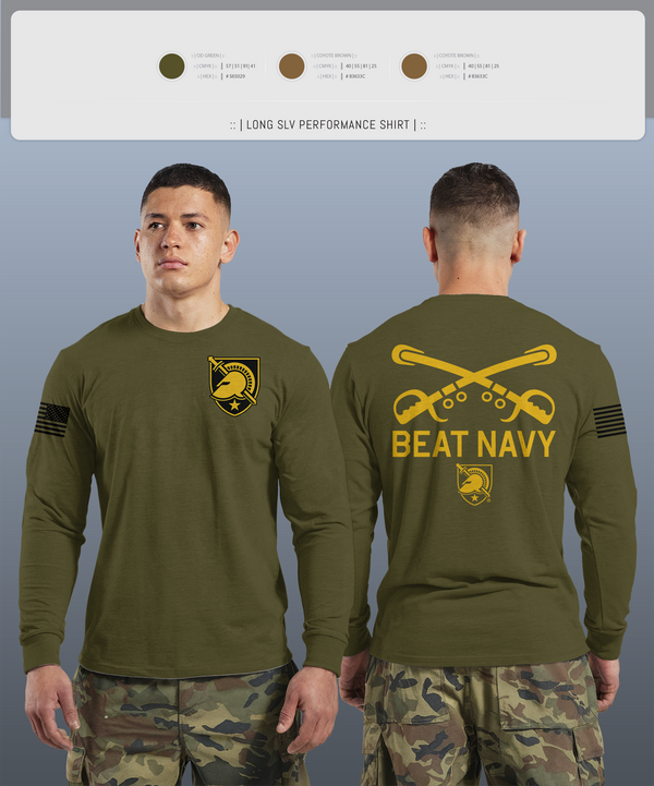 Long Sleeve Performance Shirt, HORNET BATTALION, Army, Teamtime, Team time, sublimation, custom sports apparel, team uniforms, spirit wear, spiritwear, sports uniforms, custom shirts, team store, custom team store, fundraiser sports, apparel fundraiser