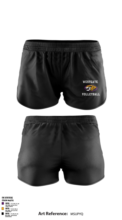 Ranger Panties, Westgate High School Volleyball, Women's Volleyball, Teamtime, Team time, sublimation, custom sports apparel, team uniforms, spirit wear, spiritwear, sports uniforms, custom shirts, team store, custom team store, fundraiser sports, apparel fundraiser