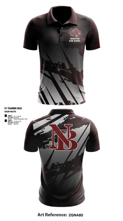 New Brockton High School 56621565 Short Sleeve Performance Polo - 2