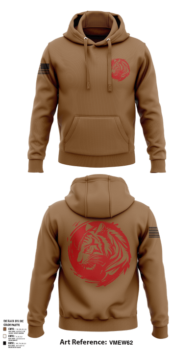 312th HR CO, A1 Postal 64167397 Hoodie - 136