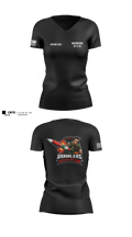 Brawlers 43013823 Women's Short Sleeve V-neck Shirt - 2