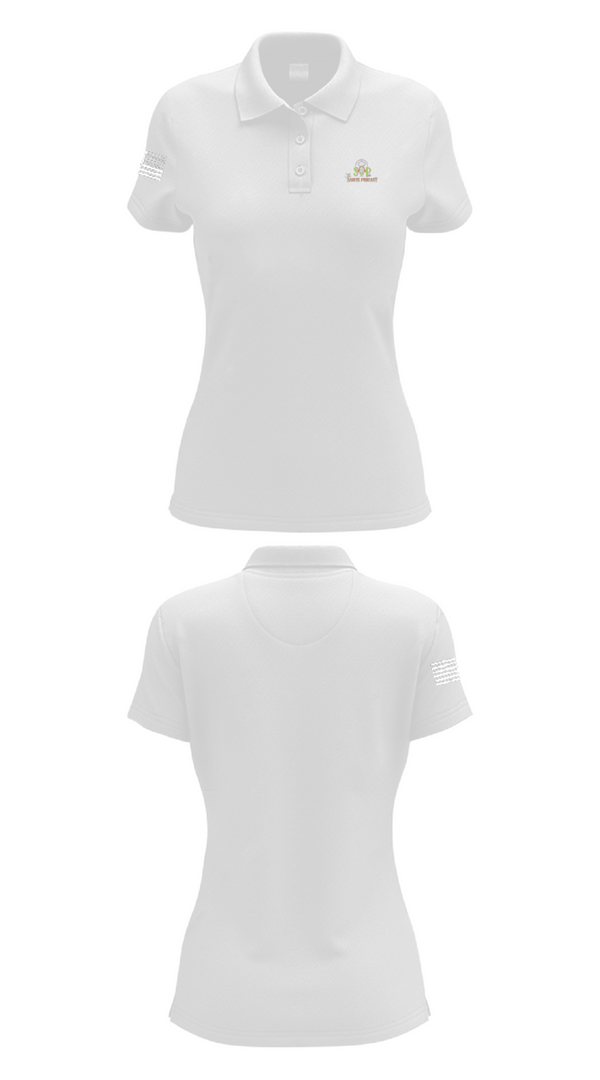 Womens Short Sleeve Performance Polo, The sawss podcast, , Teamtime, Team time, sublimation, custom sports apparel, team uniforms, spirit wear, spiritwear, sports uniforms, custom shirts, team store, custom team store, fundraiser sports, apparel fundraiser