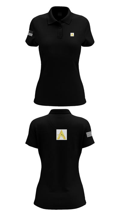 aahotellounge 91241179 Women's Short Sleeve Performance Polo  - 36