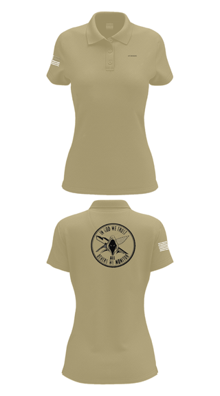 Women's Short Sleeve Performance Polo, OT Division, Navy, Teamtime, Team time, sublimation, custom sports apparel, team uniforms, spirit wear, spiritwear, sports uniforms, custom shirts, team store, custom team store, fundraiser sports, apparel fundraiser
