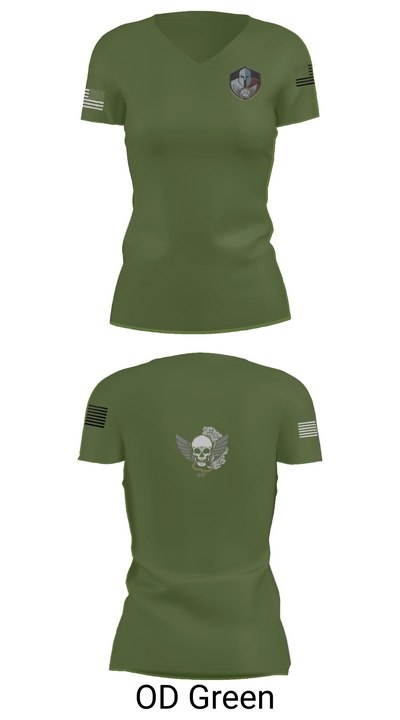 Special Response Team 18525439 Women's Short Sleeve V-neck Shirt - 46