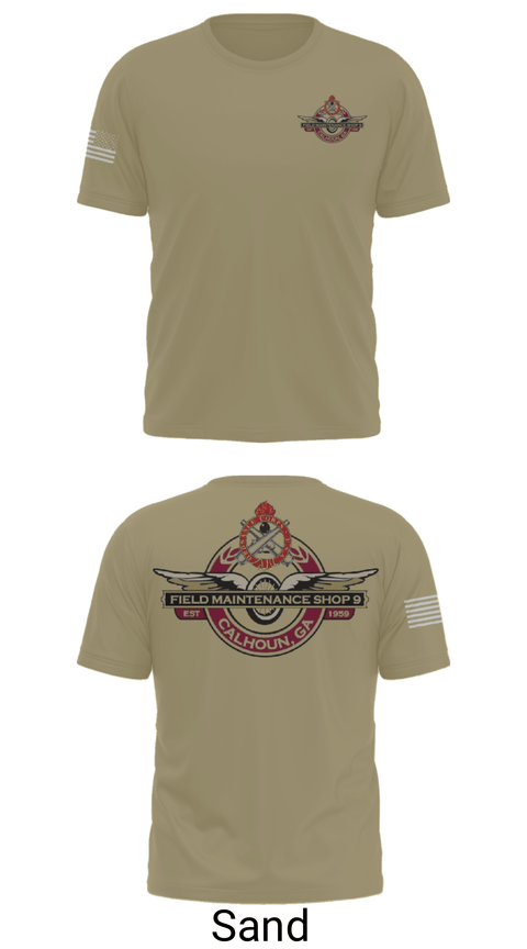 Short Sleeve Performance Shirt, FMS Calhoun, National Guard, Teamtime, Team time, sublimation, custom sports apparel, team uniforms, spirit wear, spiritwear, sports uniforms, custom shirts, team store, custom team store, fundraiser sports, apparel fundraiser