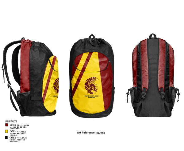 Gear Bag, Stanton County Junior High School, Spirit Store, Teamtime, Team time, sublimation, custom sports apparel, team uniforms, spirit wear, spiritwear, sports uniforms, custom shirts, team store, custom team store, fundraiser sports, apparel fundraiser