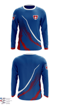 Open Door Christian Schools 18810583 Long Sleeve Performance Shirt - 1