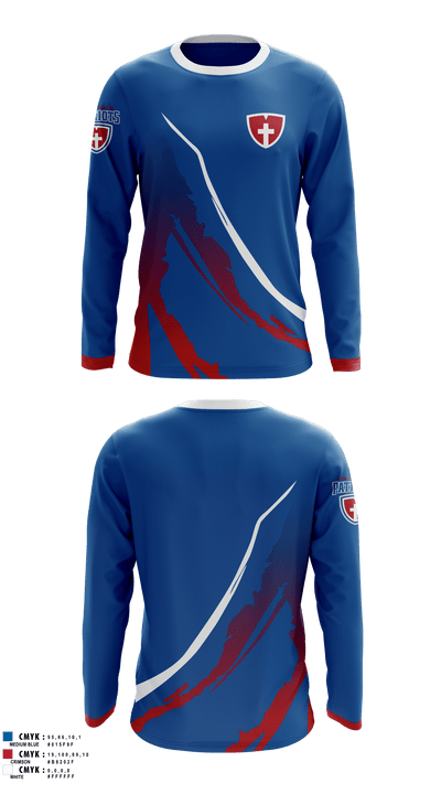 Open Door Christian Schools 18810583 Long Sleeve Performance Shirt - 1
