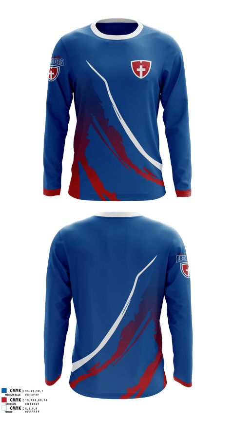 Long Sleeve Performance Shirt, Open Door Christian Schools, , Teamtime, Team time, sublimation, custom sports apparel, team uniforms, spirit wear, spiritwear, sports uniforms, custom shirts, team store, custom team store, fundraiser sports, apparel fundraiser