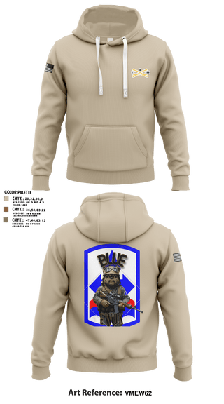 Hoodie, Bad boyzBlue Ewok, Army, Teamtime, Team time, sublimation, custom sports apparel, team uniforms, spirit wear, spiritwear, sports uniforms, custom shirts, team store, custom team store, fundraiser sports, apparel fundraiser