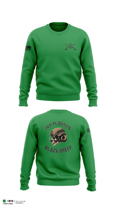 3rd PLT Black Sheep 32884167 Crew Neck Sweatshirt - 83