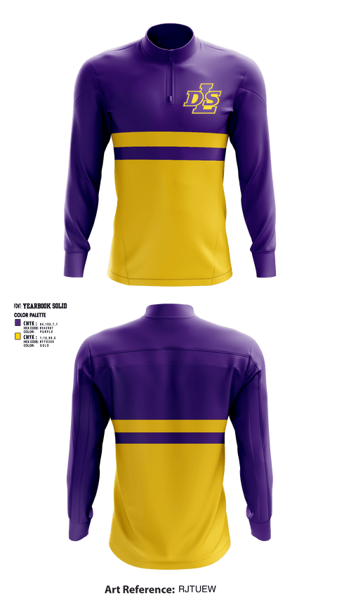 Quarter Zip Jacket, De La Salle Collegiate High School Ice Hockey, Ice Hockey, Teamtime, Team time, sublimation, custom sports apparel, team uniforms, spirit wear, spiritwear, sports uniforms, custom shirts, team store, custom team store, fundraiser sports, apparel fundraiser