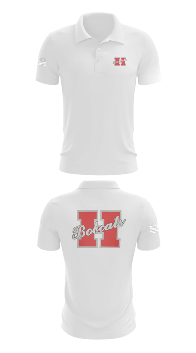 Hope High School Basketball 44898652 Short Sleeve Performance Polo - 9