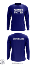 Cousino United Bowling 12861245 Long Sleeve Performance Shirt - 4