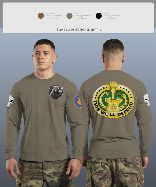 Long Sleeve Performance Shirt, Fox Co., Army, Teamtime, Team time, sublimation, custom sports apparel, team uniforms, spirit wear, spiritwear, sports uniforms, custom shirts, team store, custom team store, fundraiser sports, apparel fundraiser