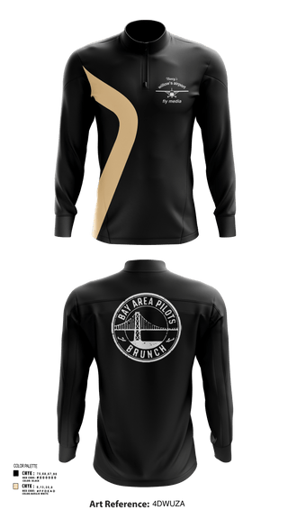 Quarter Zip Jacket, Fly media, , Teamtime, Team time, sublimation, custom sports apparel, team uniforms, spirit wear, spiritwear, sports uniforms, custom shirts, team store, custom team store, fundraiser sports, apparel fundraiser