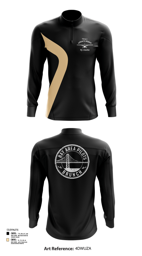 Quarter Zip Jacket, Fly media, , Teamtime, Team time, sublimation, custom sports apparel, team uniforms, spirit wear, spiritwear, sports uniforms, custom shirts, team store, custom team store, fundraiser sports, apparel fundraiser