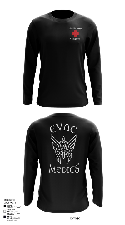 Evac PLT, RSS, 2CR 13991169 Long Sleeve Performance Shirt - 122