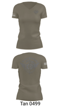 TacTeam 28181044 Women's Short Sleeve V-neck Shirt - 68