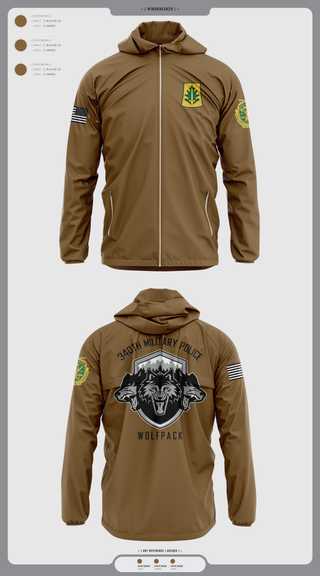 Windbreaker, 340th mp, , Teamtime, Team time, sublimation, custom sports apparel, team uniforms, spirit wear, spiritwear, sports uniforms, custom shirts, team store, custom team store, fundraiser sports, apparel fundraiser