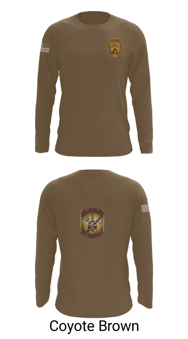 Long Sleeve Performance Shirt, 4th Law Enforcement Battalion Bravo Company, Marines, Teamtime, Team time, sublimation, custom sports apparel, team uniforms, spirit wear, spiritwear, sports uniforms, custom shirts, team store, custom team store, fundraiser sports, apparel fundraiser
