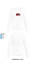 Duke High School Golf 39431491 Women's Long Sleeve V-neck Shirt - 15