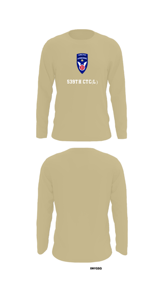 Long Sleeve Performance Shirt, 539th CTC(L), Army, Teamtime, Team time, sublimation, custom sports apparel, team uniforms, spirit wear, spiritwear, sports uniforms, custom shirts, team store, custom team store, fundraiser sports, apparel fundraiser