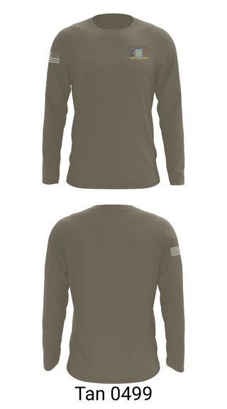 Long Sleeve Performance Shirt, 250th Military Intelligence Battalion, National Guard, Teamtime, Team time, sublimation, custom sports apparel, team uniforms, spirit wear, spiritwear, sports uniforms, custom shirts, team store, custom team store, fundraiser sports, apparel fundraiser