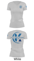 kvservices 91325373 Women's Short Sleeve V-neck Shirt - 19