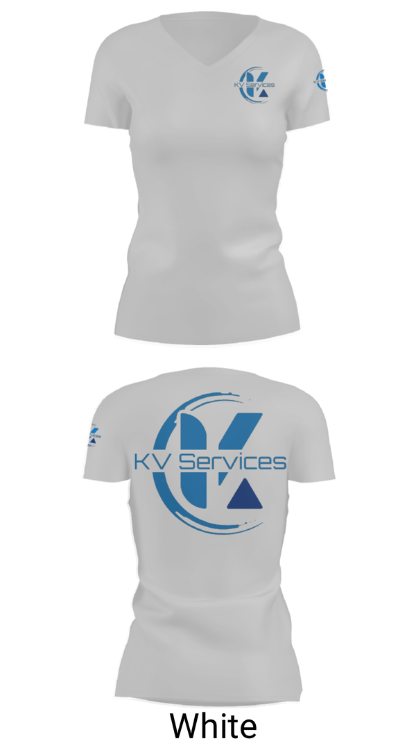 Womens Short Sleeve Vneck Shirt, kvservices, , Teamtime, Team time, sublimation, custom sports apparel, team uniforms, spirit wear, spiritwear, sports uniforms, custom shirts, team store, custom team store, fundraiser sports, apparel fundraiser