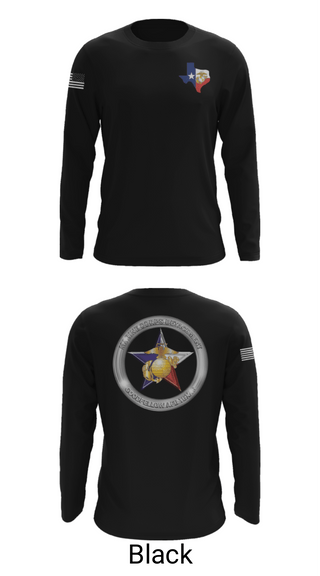 Long Sleeve Performance Shirt, Goodfellow AFB MCD, Marines, Teamtime, Team time, sublimation, custom sports apparel, team uniforms, spirit wear, spiritwear, sports uniforms, custom shirts, team store, custom team store, fundraiser sports, apparel fundraiser