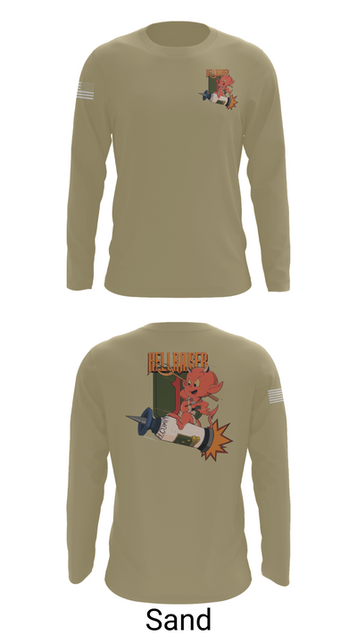 Hellraiser 15365776 Long Sleeve Performance Shirt 86