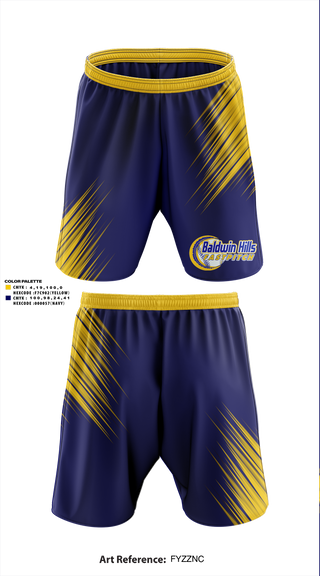 Athletic Shorts With Pockets, BALDWIN HILLS Softball, Softball, Teamtime, Team time, sublimation, custom sports apparel, team uniforms, spirit wear, spiritwear, sports uniforms, custom shirts, team store, custom team store, fundraiser sports, apparel fundraiser