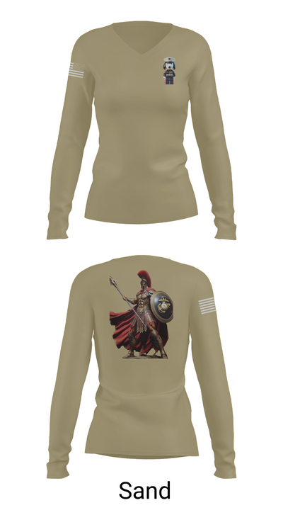 2nd Recon 29703563 Women's Long Sleeve V-neck Shirt - 97