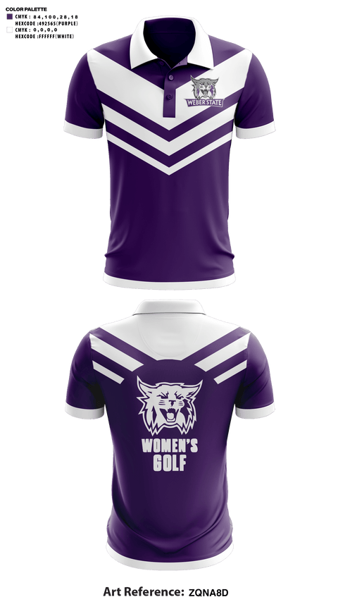 Short Sleeve Performance Polo, Weber State University Golf, Golf, Teamtime, Team time, sublimation, custom sports apparel, team uniforms, spirit wear, spiritwear, sports uniforms, custom shirts, team store, custom team store, fundraiser sports, apparel fundraiser