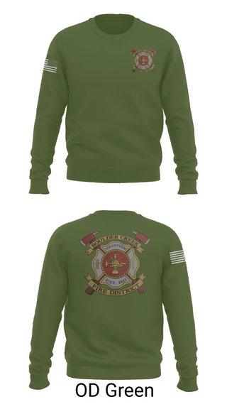 Crew Neck Sweatshirt, Boulder creek fire, , Teamtime, Team time, sublimation, custom sports apparel, team uniforms, spirit wear, spiritwear, sports uniforms, custom shirts, team store, custom team store, fundraiser sports, apparel fundraiser
