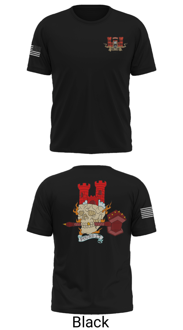 Short Sleeve Performance Shirt, 3rd Platoon, 642nd ESC, Army, Teamtime, Team time, sublimation, custom sports apparel, team uniforms, spirit wear, spiritwear, sports uniforms, custom shirts, team store, custom team store, fundraiser sports, apparel fundraiser