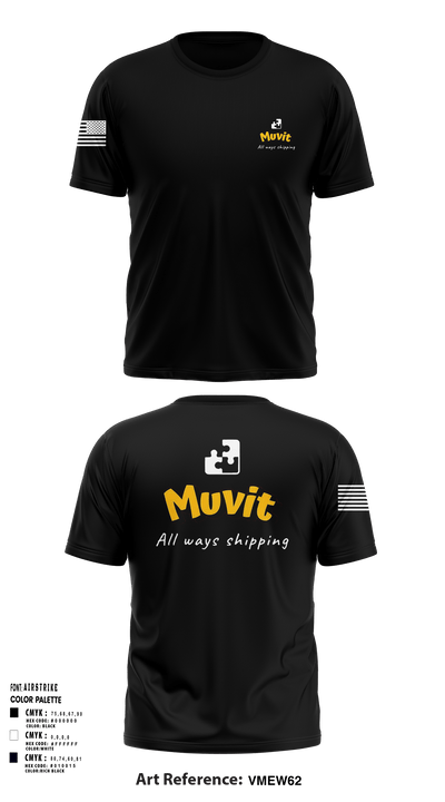 Muvit 8063137 Short Sleeve Performance Shirt - 3