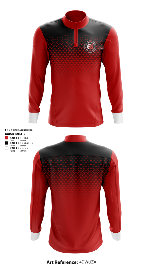 Quarter Zip Jacket, Kroc Swim Academy, Swimming, Teamtime, Team time, sublimation, custom sports apparel, team uniforms, spirit wear, spiritwear, sports uniforms, custom shirts, team store, custom team store, fundraiser sports, apparel fundraiser