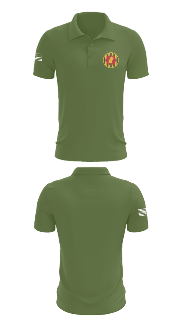 Short Sleeve Performance Polo, 127, Army, Teamtime, Team time, sublimation, custom sports apparel, team uniforms, spirit wear, spiritwear, sports uniforms, custom shirts, team store, custom team store, fundraiser sports, apparel fundraiser