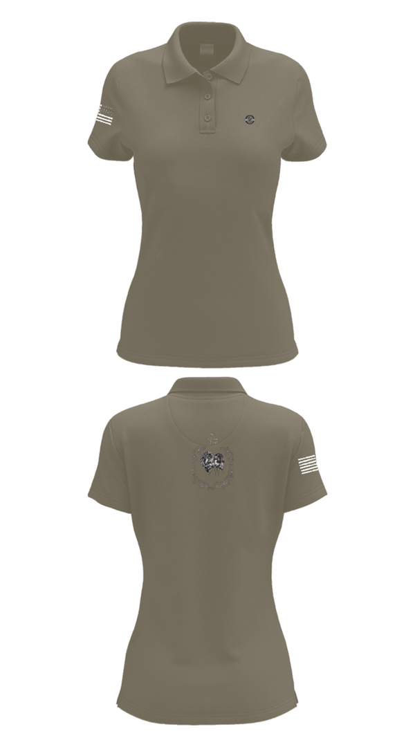 Womens Short Sleeve Performance Polo, Fernspäh, Army, Teamtime, Team time, sublimation, custom sports apparel, team uniforms, spirit wear, spiritwear, sports uniforms, custom shirts, team store, custom team store, fundraiser sports, apparel fundraiser