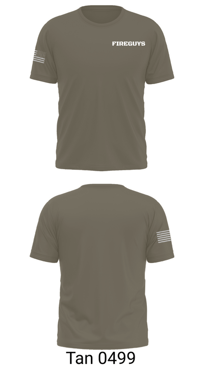 FIREGUYS 90454990 Old School Cotton Feel Shirt - 70