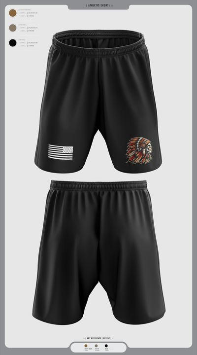 Comanche Squad 4858933 Athletic Shorts With Pockets - 3
