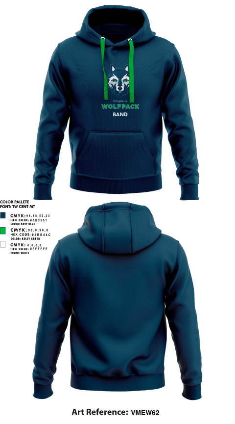 Hoodie, Livingston Collegiate Academies High School Band, Spirit Store, Teamtime, Team time, sublimation, custom sports apparel, team uniforms, spirit wear, spiritwear, sports uniforms, custom shirts, team store, custom team store, fundraiser sports, apparel fundraiser
