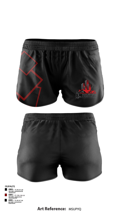 Sadedrywall & remolding llc 33909417 Women's Shorts - 117