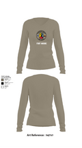 Fort moore 23614259 Women's Long Sleeve V-neck Shirt - 62