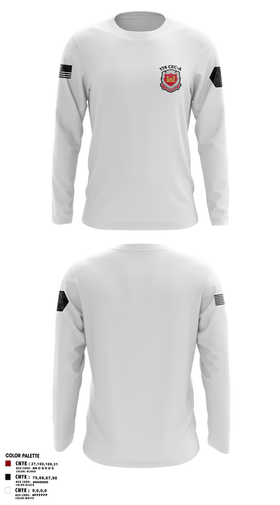 178th EN BN 53503962 Long Sleeve Performance Polo - 5
