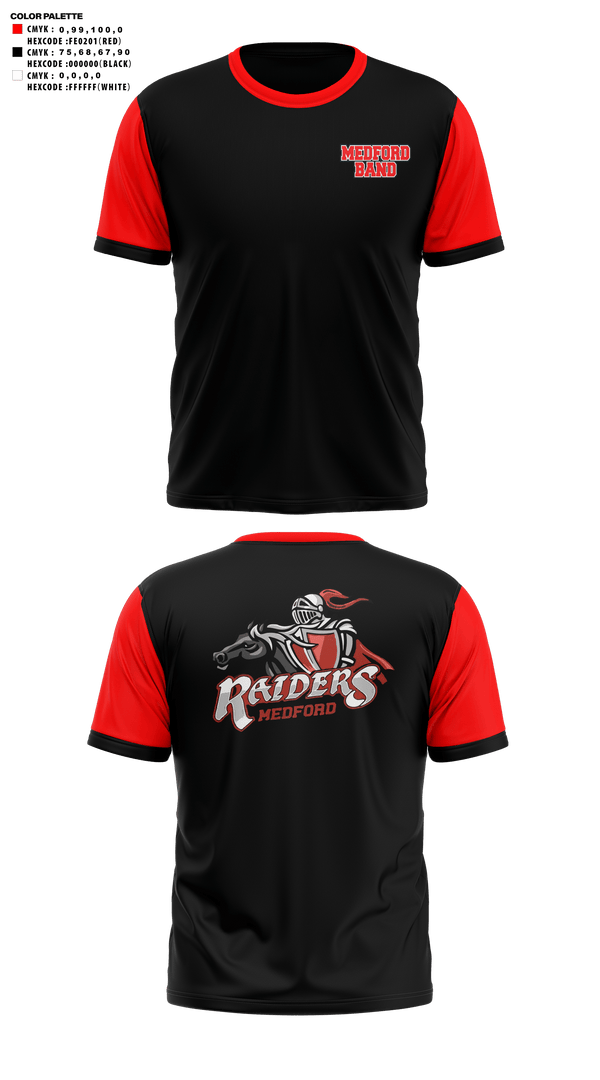 Short Sleeve Performance Shirt, Medford Area Senior High School Band, Spirit Store, Teamtime, Team time, sublimation, custom sports apparel, team uniforms, spirit wear, spiritwear, sports uniforms, custom shirts, team store, custom team store, fundraiser sports, apparel fundraiser