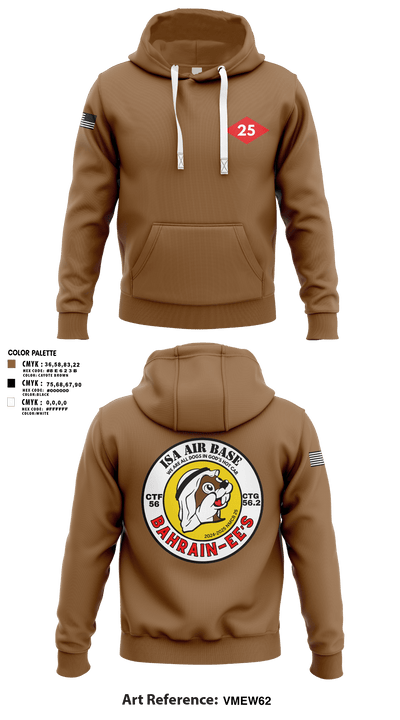 NMCB 25 CTG 56.2 1038255 Hoodie - 105